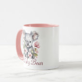 Cute Koala Baby Beer Mok (Voorkant links)