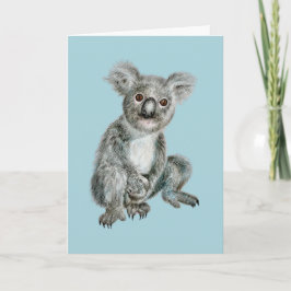 Cute Koala Bedankkaart