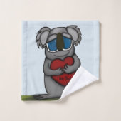 Cute Koala Beer Bad Handdoek (Wasdoekje)