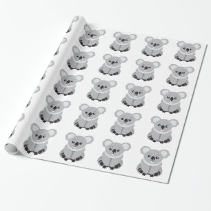 Cute Koala Beer Cadeaupapier