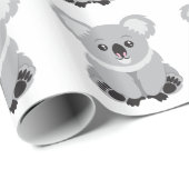 Cute Koala Beer Cadeaupapier (Rol Hoek)
