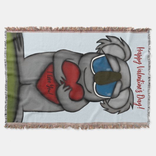 Cute Koala Beer Deken (Voorkant)