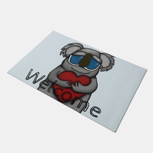 Cute Koala Beer Deurmat (Schuin)