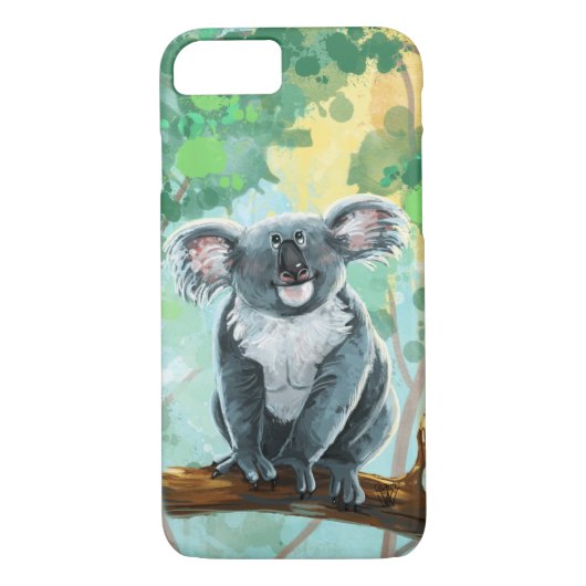 Cute Koala Beer Electronics Case-Mate iPhone Case (Achterkant)