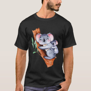 Cute Koala Beer en Baby Australische Dierenvriende T-shirt