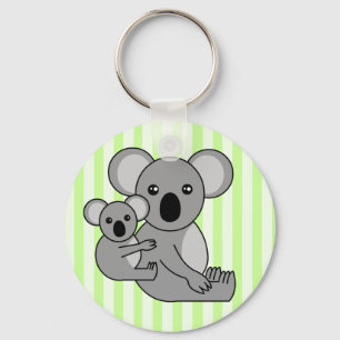 Cute Koala Beer en Baby Sleutelhanger
