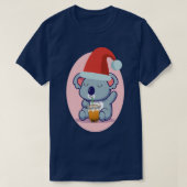 Cute Koala Beer en Bubble Tea 1 T-shirt (Design voorkant)