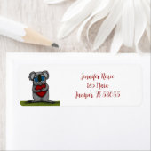 Cute Koala Beer Etiket (Insitu)