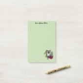 Cute Koala Beer Groene Australische Wilde Bloemen Post-it® Notes (Op bureau)