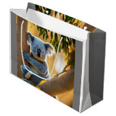 Cute Koala Beer Groot Cadeauzakje (Voorkant Gekanteld)