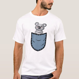 Cute koala beer in zakjes met Mannen T-Shirt