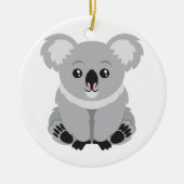 Cute Koala Beer Keramisch Ornament (Voorkant)