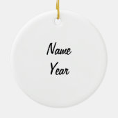 Cute Koala Beer Keramisch Ornament (Achterkant)