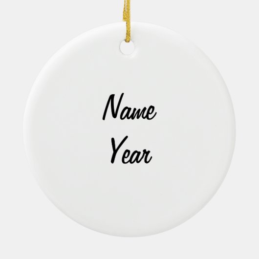 Cute Koala Beer Keramisch Ornament (Achterkant)