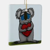 Cute Koala Beer Keramisch Ornament (Rechts)
