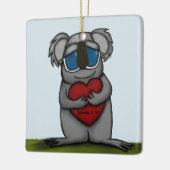 Cute Koala Beer Keramisch Ornament (Links)