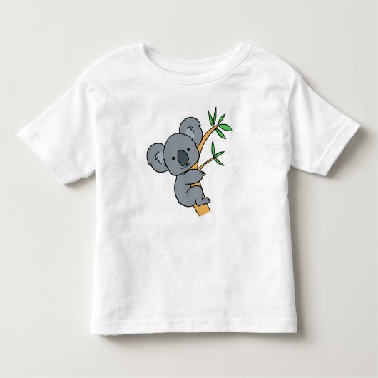 Cute Koala Beer Kinder Shirts (Voorkant)