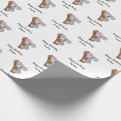 Cute Koala Beer Kinderen Birthday Gift Cadeaupapier (Hoek)