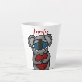 Cute Koala Beer Latte Mok