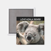 Cute Koala Beer Magneet (Voorkant / Achterkant)