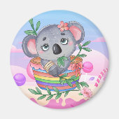 Cute Koala Beer Magneet (Voorkant)