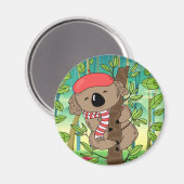 Cute Koala Beer Magneet (Voorkant / Achterkant)