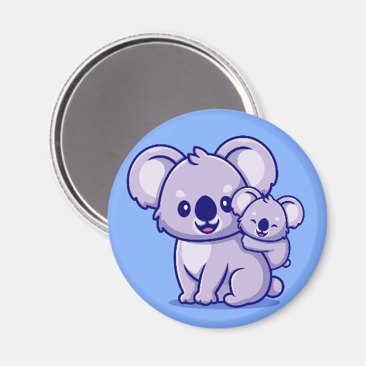 Cute Koala Beer Magnet (Voorkant / Achterkant)