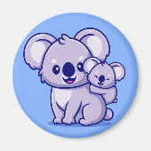 Cute Koala Beer Magnet (Voorkant)
