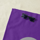 Cute koala beer met illustratie bladeren cartoon strandlaken (In situ)