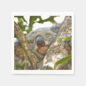 Cute Koala Beer Napkins Servetten (Voorkant)