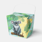 Cute Koala Beer Party Center Bedankdoosjes (Voorkant Zijde)
