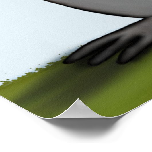 Cute Koala Beer Poster (Hoek)