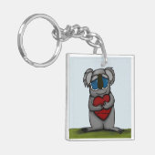 Cute Koala Beer Sleutelhanger (Voorkant Links)