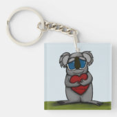 Cute Koala Beer Sleutelhanger (Voorkant)