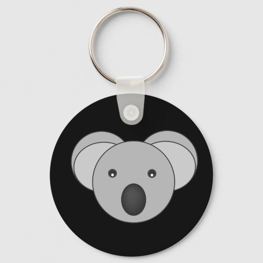 Cute Koala Beer Sleutelhanger (Voorkant)