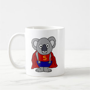 Cute Koala Beer Superheld Koffiemok