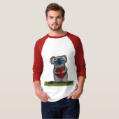 Cute Koala Beer T-shirt (Voorkant volledig)