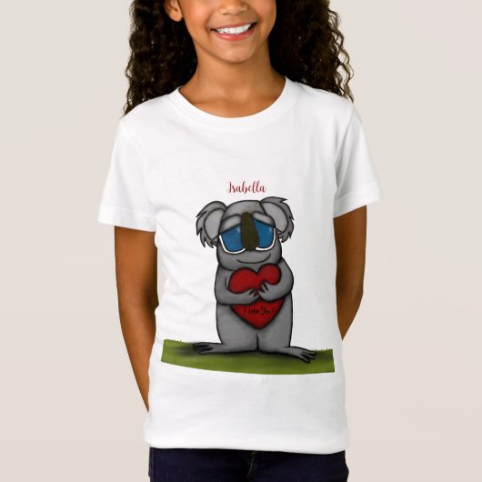 Cute Koala Beer T-shirt (Voorkant)