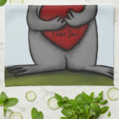 Cute Koala Beer Theedoek (Gevouwen)