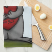 Cute Koala Beer Theedoek (Quarter Fold)