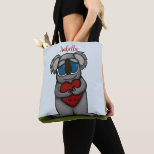 Cute Koala Beer Tote Bag