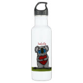 Cute Koala Beer Water Bottle Waterfles (Voorkant)