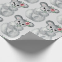 Cute Koala Beer Waterverf Modern Wrapping