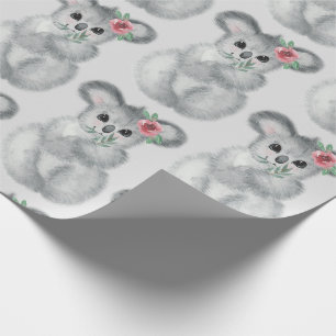 Cute Koala Beer Waterverf Modern Wrapping Cadeaupapier