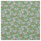 Cute Koala Beren Pattern Stof (Swatch)