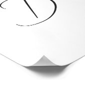 Cute koala boho green eucalyptus welkomstteken poster (Hoek)