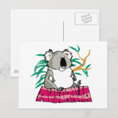 Cute Koala Briefkaart (Voorkant / Achterkant)