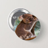 Cute Koala Button (Voorkant /achterkant)