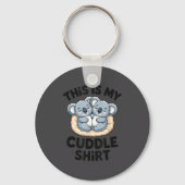 Cute Koala Couple This Is My Cuddle  Sleutelhanger (Voorkant)