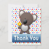 CUTE KOALA DANK U NOTA VAN DE KAART (Voorkant)